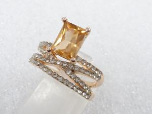 色石　指輪(12号)